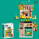 Caixa kit Mini mercadinho  Tamaño do mercadinho58.5x58x17.5cm-kit cozinha faz de conta