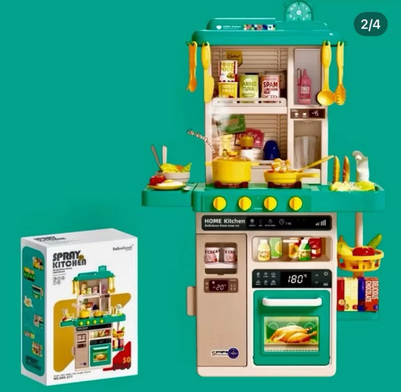 Caixa kit Mini mercadinho  Tamaño do mercadinho58.5x58x17.5cm-kit cozinha faz de conta