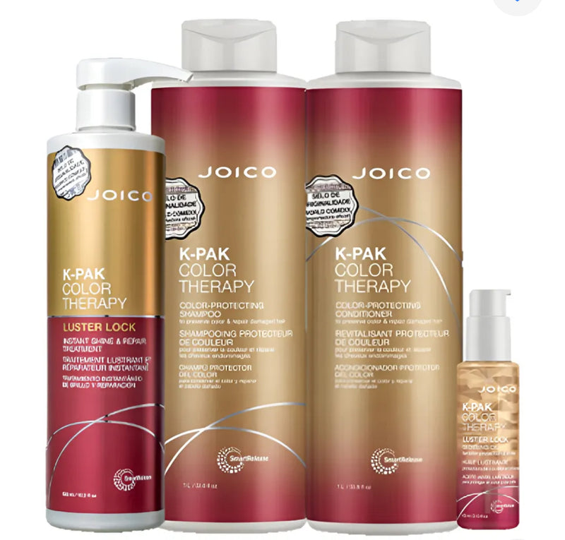 Joico K-pak Color Therapy Duo 1l Tratamento 500ml Oil 63ml